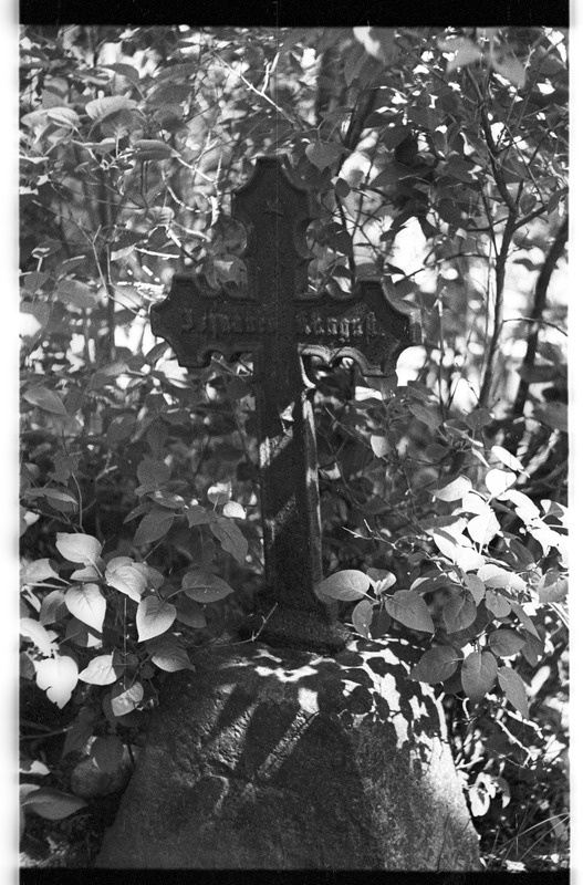 Käsmu kalmistu, Johannes Kangust (1855-1888) hauatähis