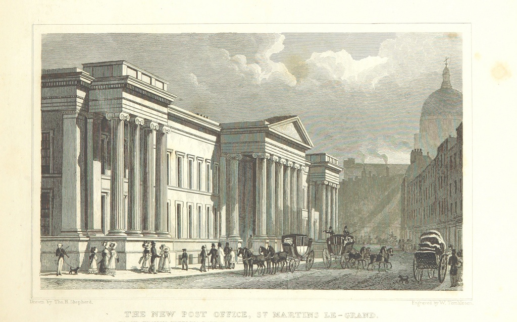 Image taken from page 217 of 'Metropolitan Improvements ... From original drawings by T. H. Shepherd, etc'