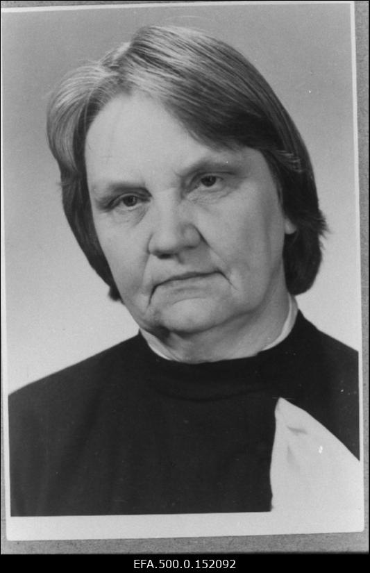 Raudsepp, Vilma, põllumajanduskandidaat - Eesti Põllumajanduse Akadeemia eriloomakasvatuse kateedri dotsent.