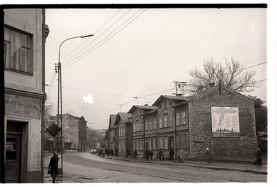 Tallinn. Vaade Kreutzwaldi t nurgalt Tartu mnt  duplicate photo