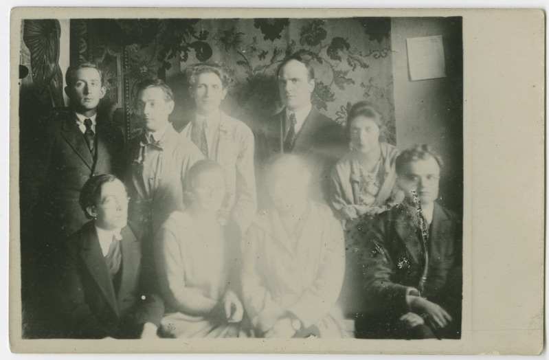 Pallase skulptuuri ateljee õpilased 1925