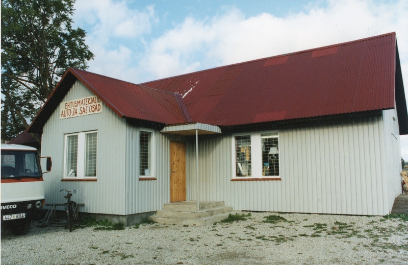 Vaade Iisaku ehitusmaterjalide ja komisjonikaupade kauplus
