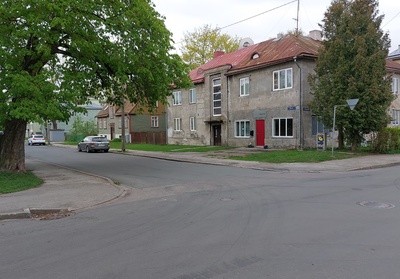 Place of crossing Roo and Härjapea Street. rephoto