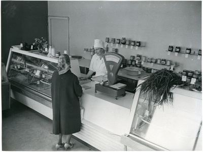 Tallinna TK, Sööklate, Restoranide ja Kohvikute trust 1949 - 1973.a. Restoran "Ranniku" kulinaarkauplus, Kallavere asula, Staadioni 2.  duplicate photo