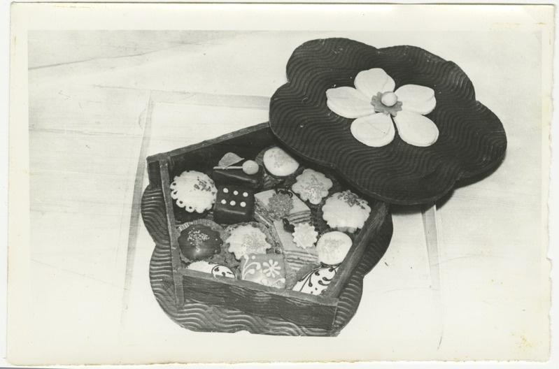 Kohvik "Tallinna" tootmisjuhti meisterkondiiter Leonid Heina arhiiv. Tort.