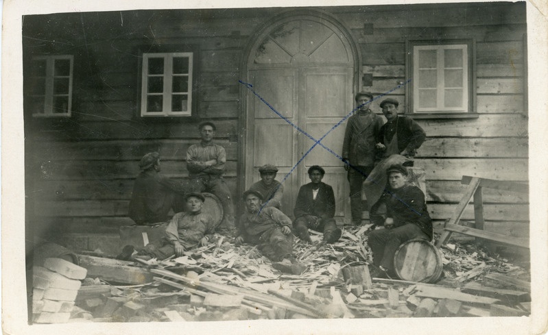 Jõuga koolimaja 1929-30.a.
