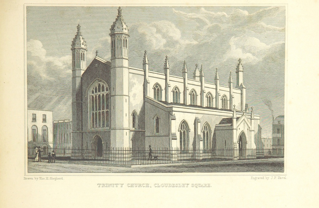 Image taken from page 321 of 'Metropolitan Improvements ... From original drawings by T. H. Shepherd, etc'