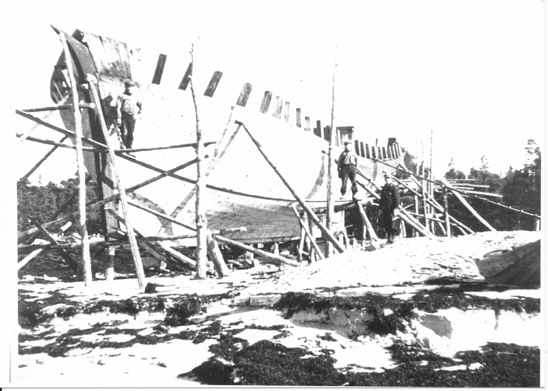 Purjelaev “Dyrhamn” ehitamine