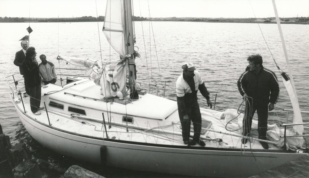 Benkt Åkerren Sviby sadamas