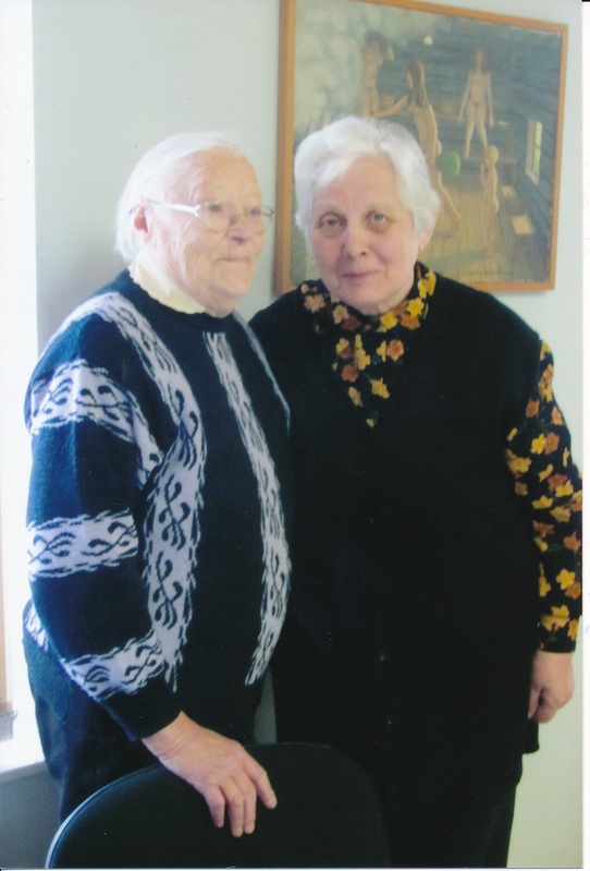 Agneta Tomingas ja Sigrid Tarkmeel