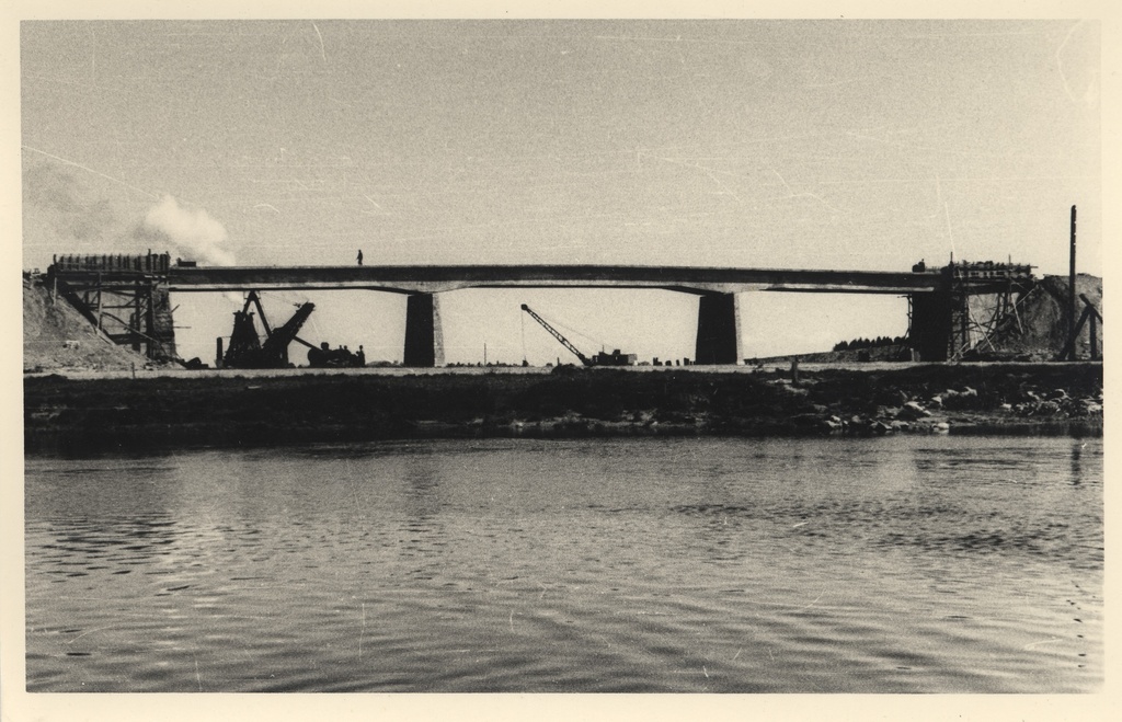 Construction of the Luunja Bridge