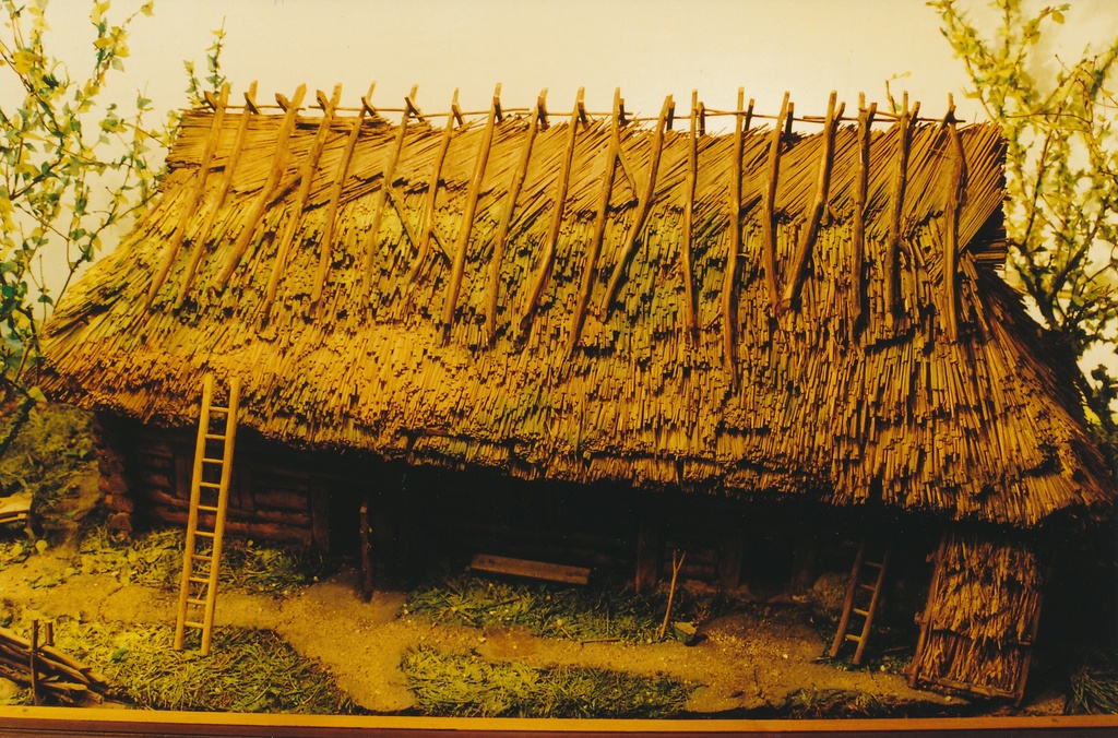 Näitused 2000.a.Rehielamu mudel Läänemaa muuseumist.