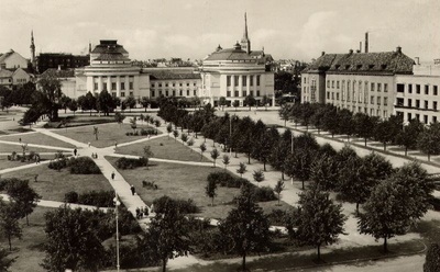 Oktoobri park ja Virumäe nurga haljak Tallinnas. Aleksander Niine  duplicate photo