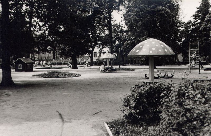 Väikelaste park Tallinnas. Aleksander Niine