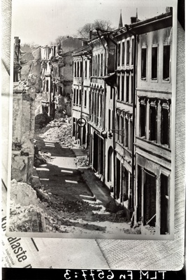 Sõjas purustatud Harju tänav  duplicate photo