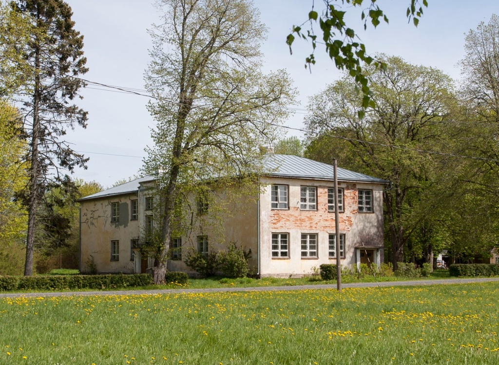 Võhma 8-kl School building rephoto