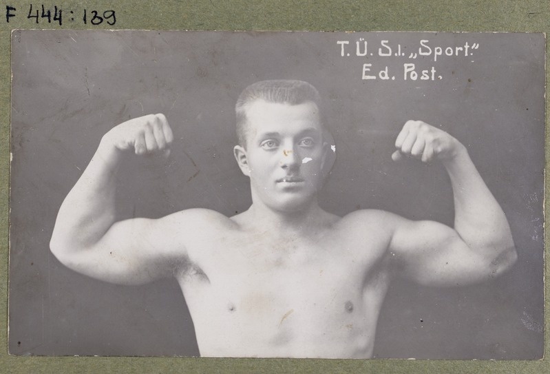 Tartu raskejõustiklane Edmund Post