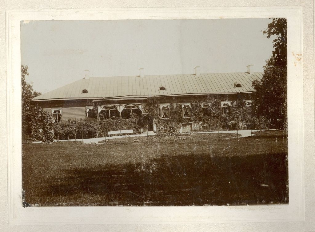 foto, Laupa mõis enne 1905.a. põlemist