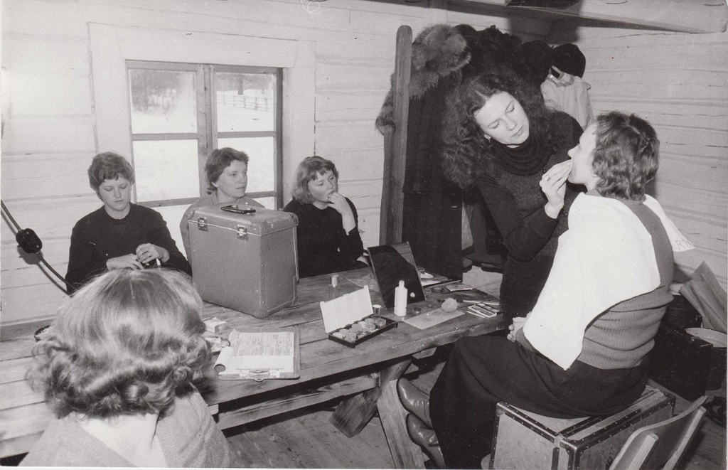 Telefilmi "Linnutaja veskiviisid" filmivõtted Kurgjal.