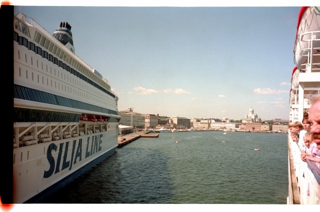 Silja Line reisilaev Helsingi sadamas