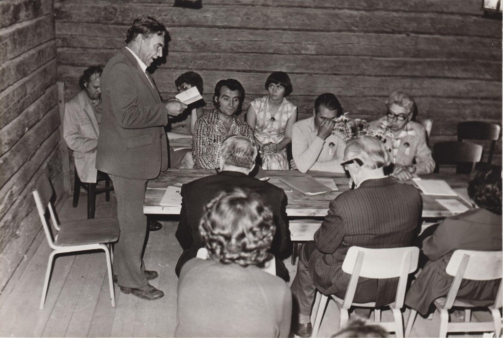 C. R. Jakobsoni Talumuuseumi teaduslik nõukogu Kurgjal.