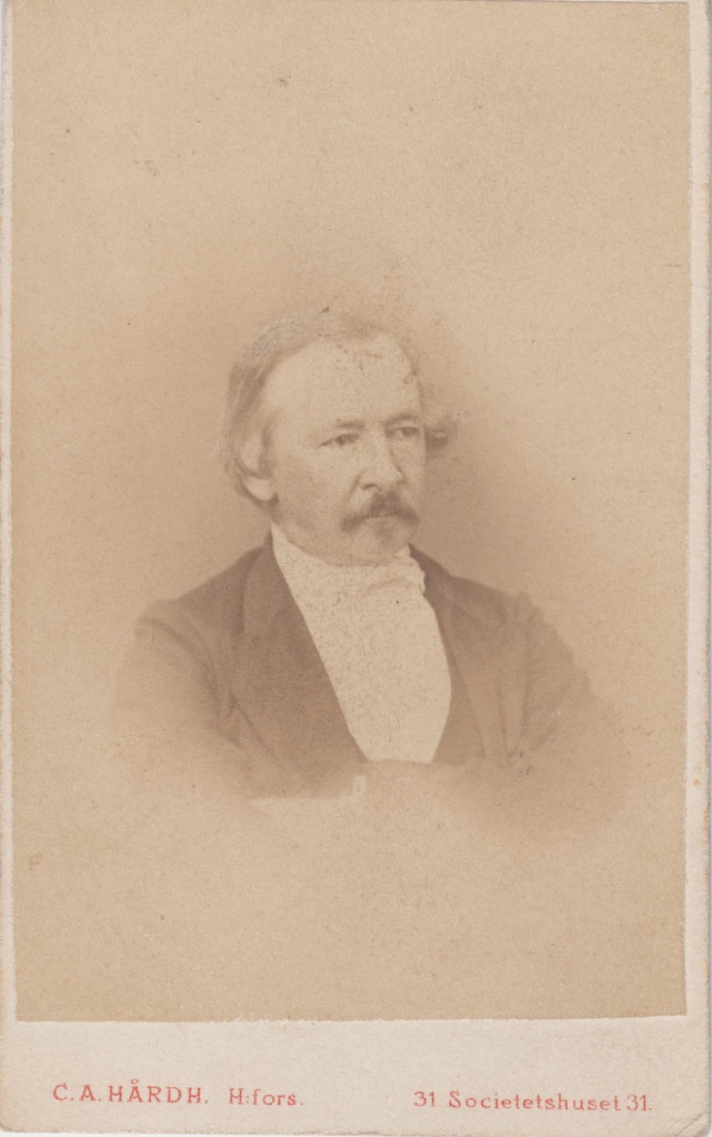 Zacharias Topelius, rinnaportree.