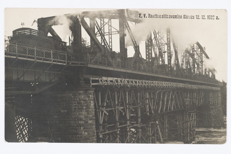 Eesti Vabariigi raudteesilla avamine Narvas 12.12.1923