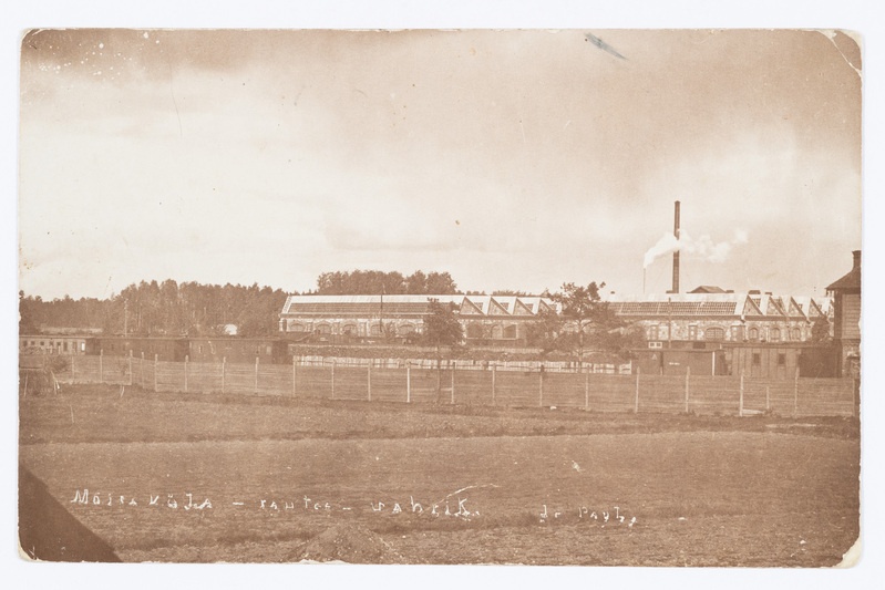 Mõisaküla - raudtee ja vabrik