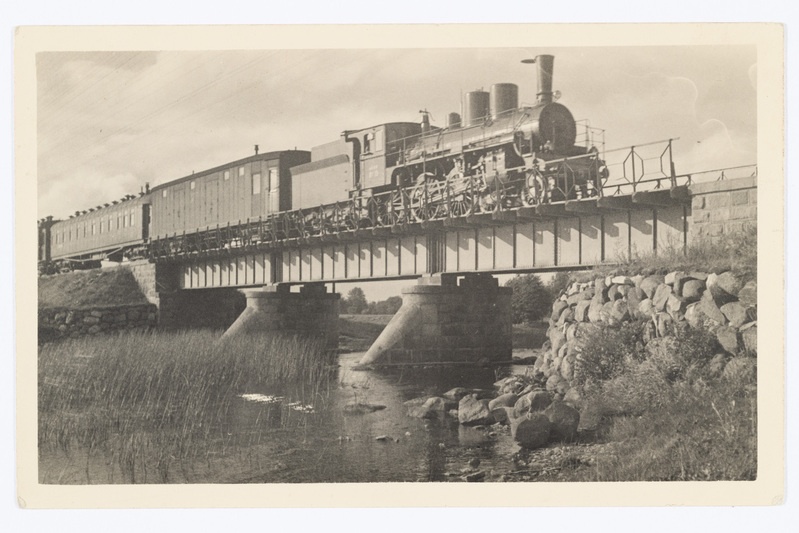 Rong Lagedi raudteesillal ja Pirita jõgi