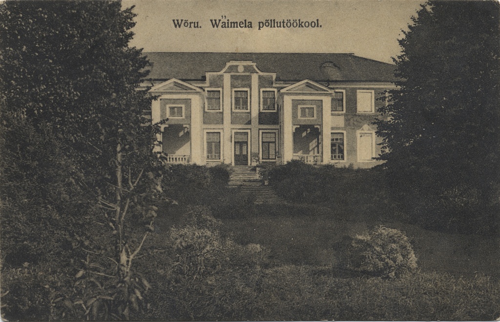 Wõru : Wäimela farm school