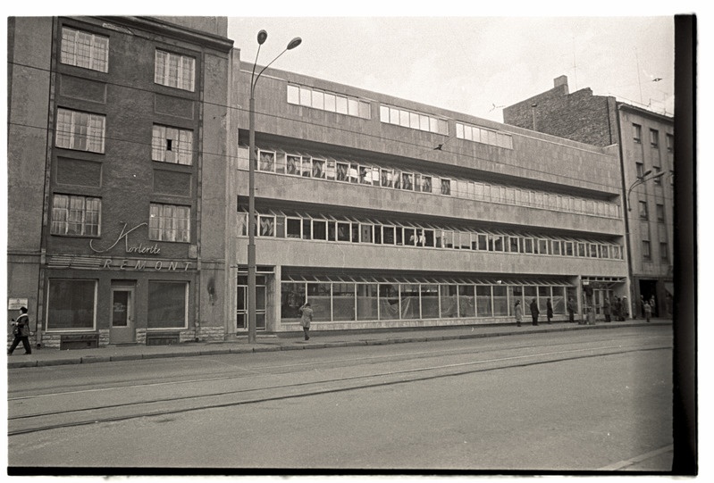 Vaade hoonele Pärnu mnt. 19