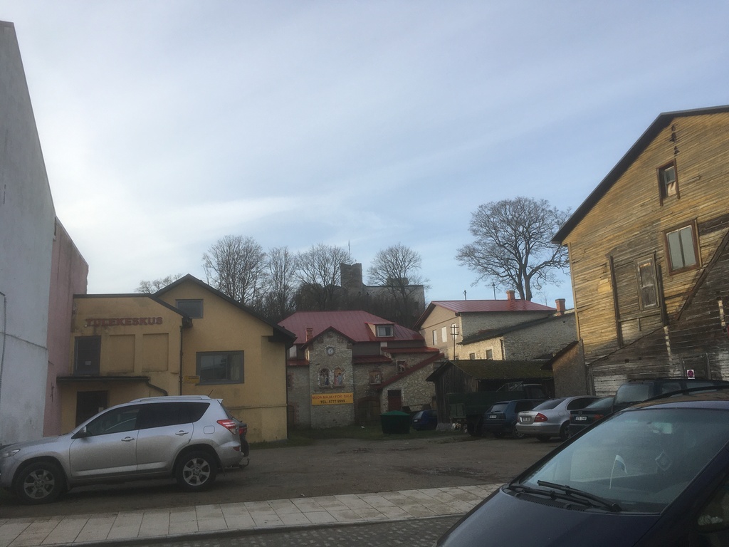 Rakvere castle seen from Pikk