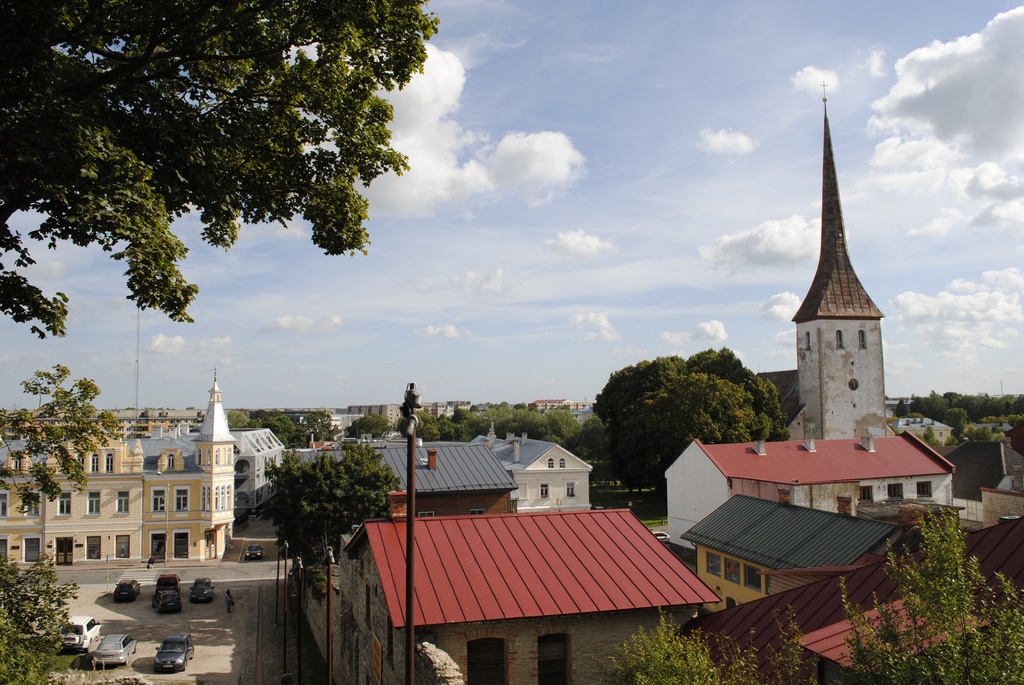Rakvere Estonia View over the city - lang