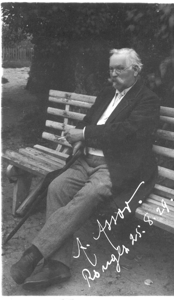 Foto Adolf Assor Rõuges 25. augustil 1929. aastal.