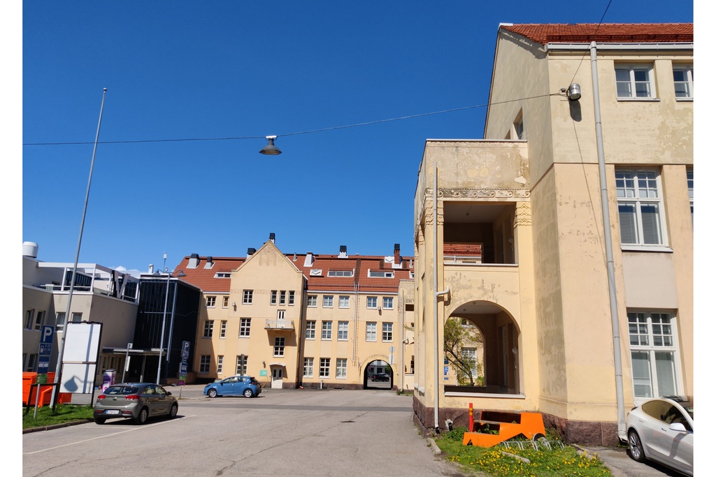 Entinen Marian Sairaala rephoto