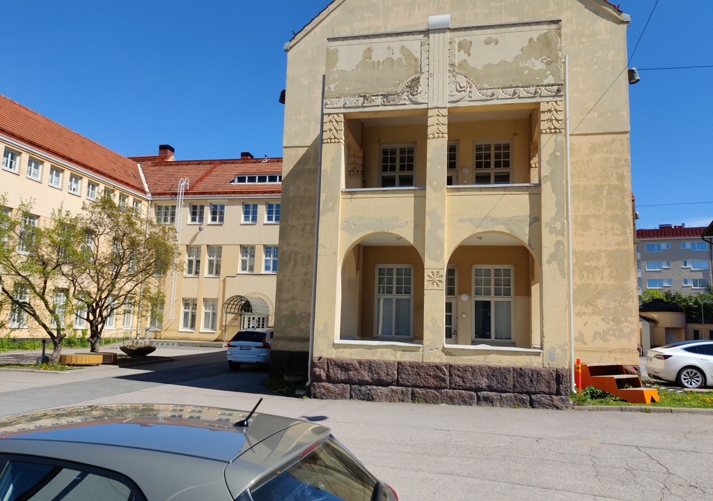 Marian sairaala.; dia, filmi, väri rephoto