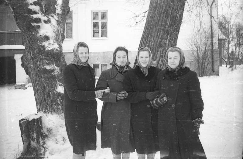 Räpina Keskkooli õpilased 1957