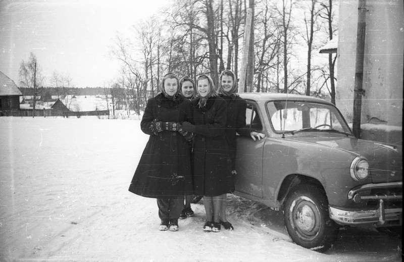 Räpina Keskkooli õpilased 1957