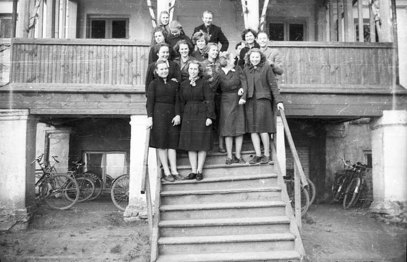 Räpina Keskkooli õpilased 1957