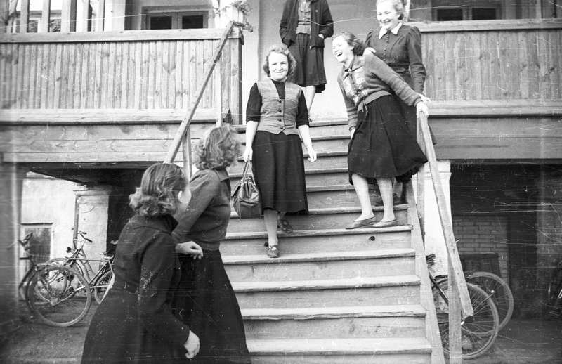 Räpina Keskkooli õpilased 1957