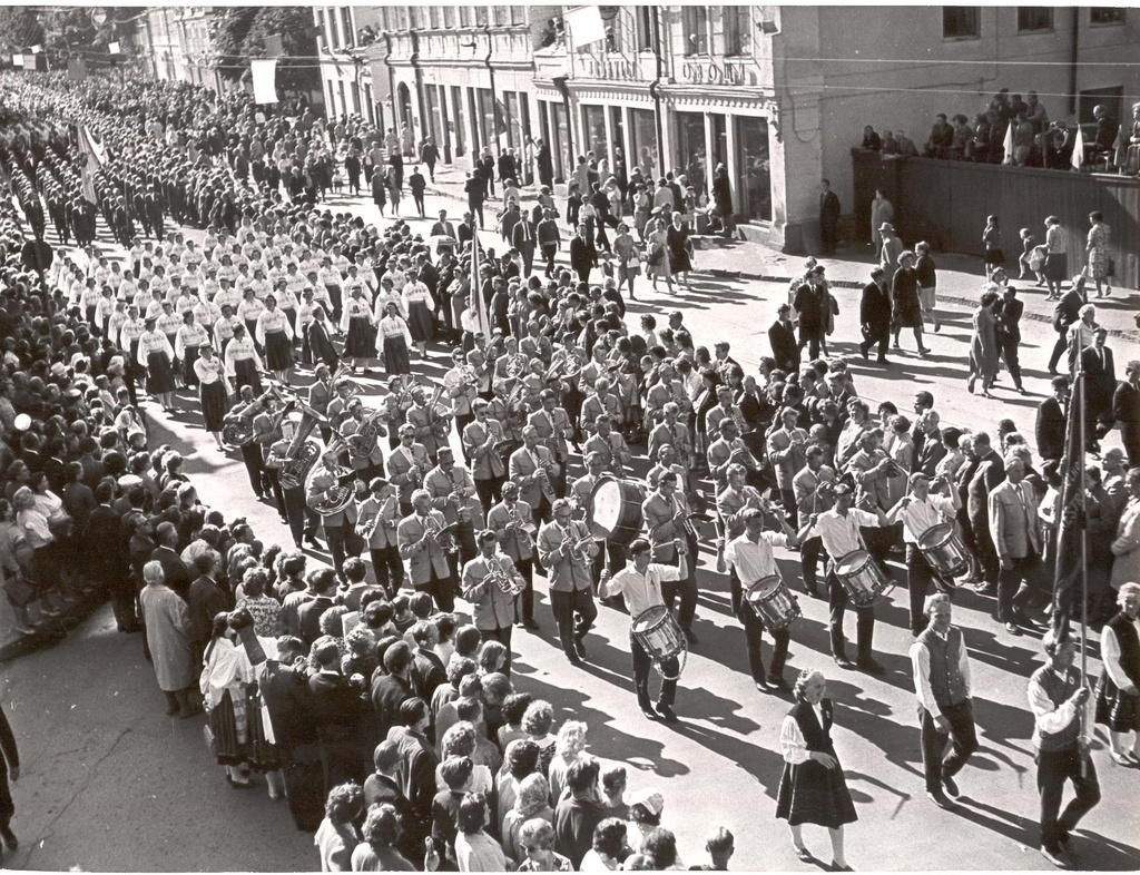 Foto. 1965.a. üldlaulupidu.