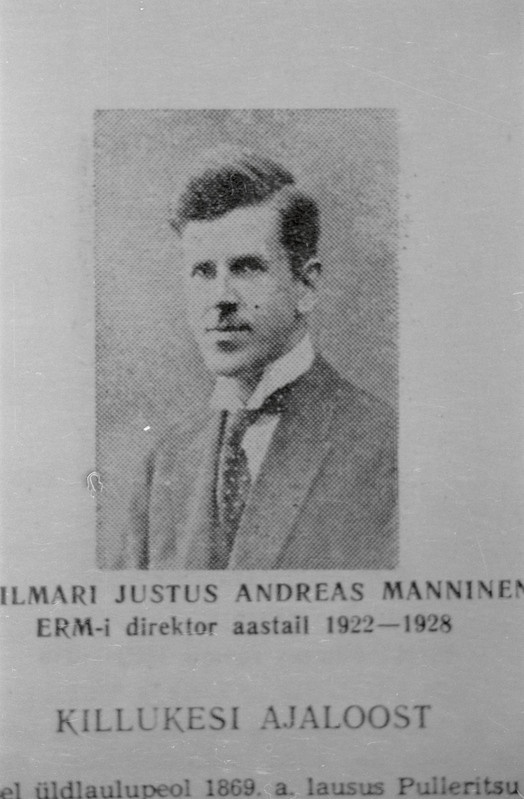 negatiiv, koopia fotost, Ilmari Manninen, rinnaportree