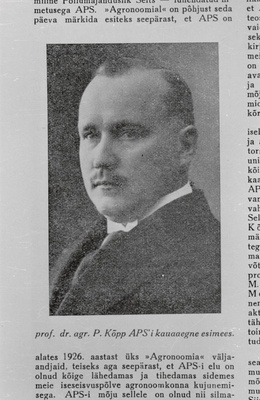 negatiiv, koopia fotost, Peeter Kõpp, rinnaportree  duplicate photo