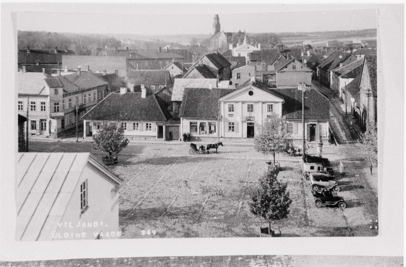 negatiiv, koopia fotost, Viljandi, Suurturg, 1920ndad