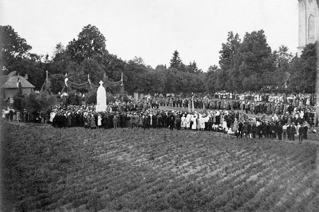 Vabadussõja mälestussamba avamine