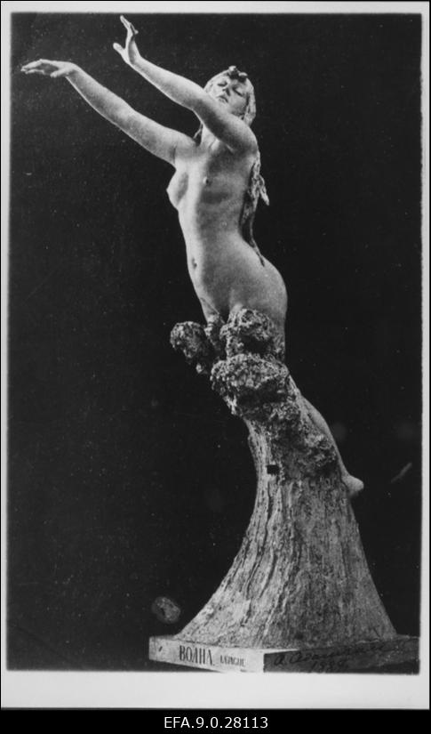 A. Adamson. Skulptuur Laine. Kips. 1889.