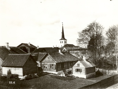 Valli tänav 1909. aastal  duplicate photo
