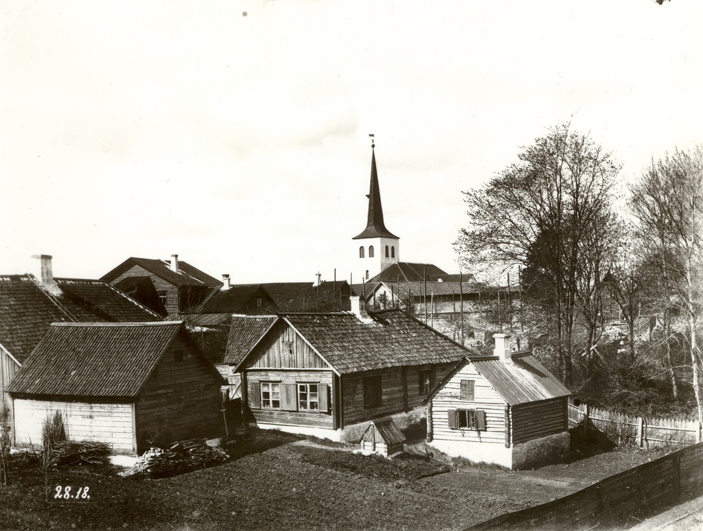 Valli tänav 1909. aastal