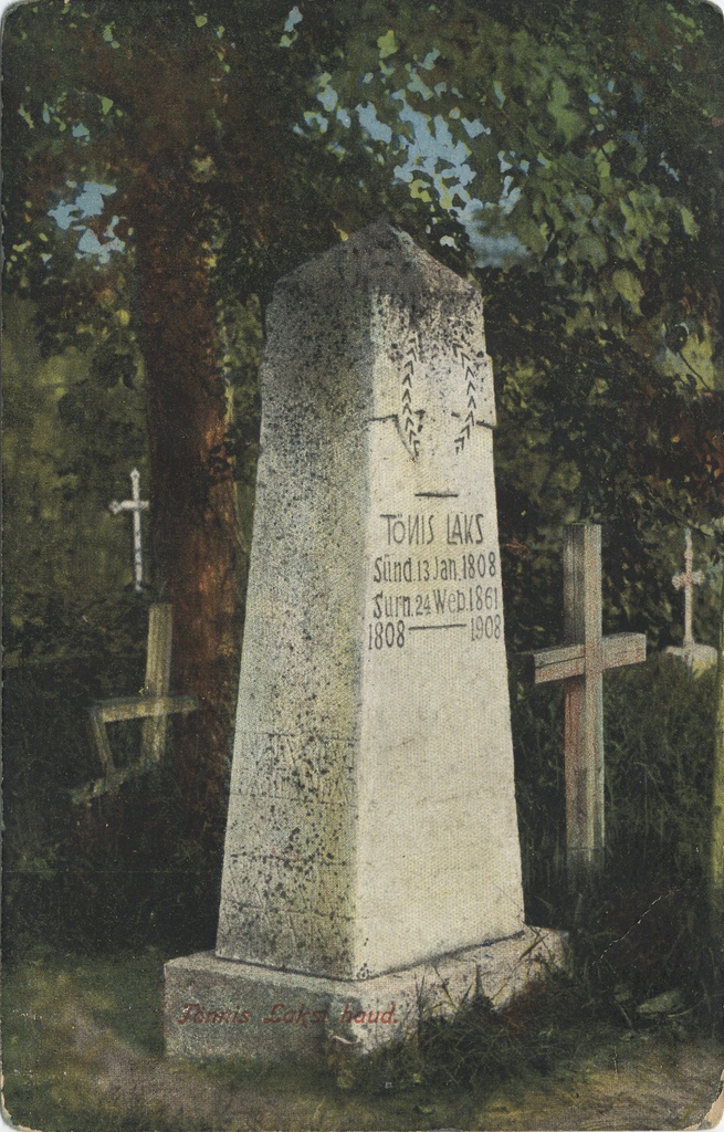 Tomb of Tõnnis Laks