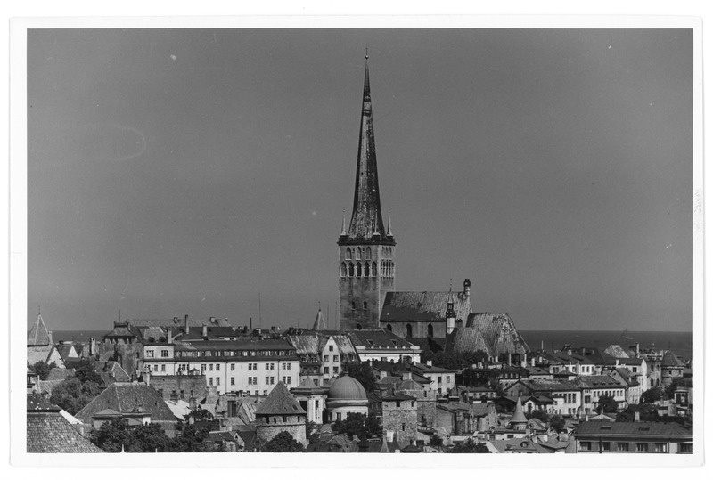 Vaade Tallinna vanalinnale umbes 1980